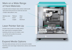 MPX-95 part marking features