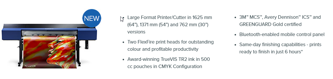 TrueVis SG2-640-540-300 TrueVis SG2-640-540-300