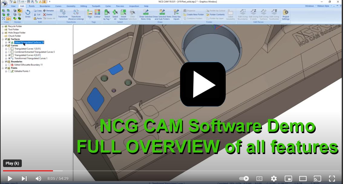 ncgcam full demo NCG CAM